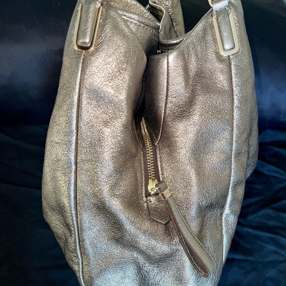 Metallic gold coach purse - USED - Picture 8 of 8